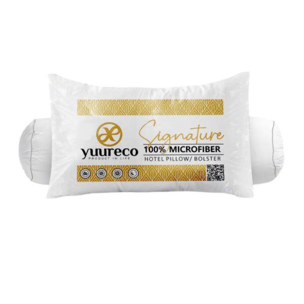 1 Set Bantal Guling Microfiber Merek Yuureco : Signature Series