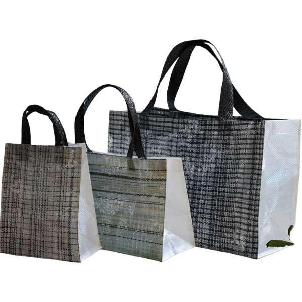 Tas Belanja Besar Serbaguna Motif Mix Ramah Lingkungan