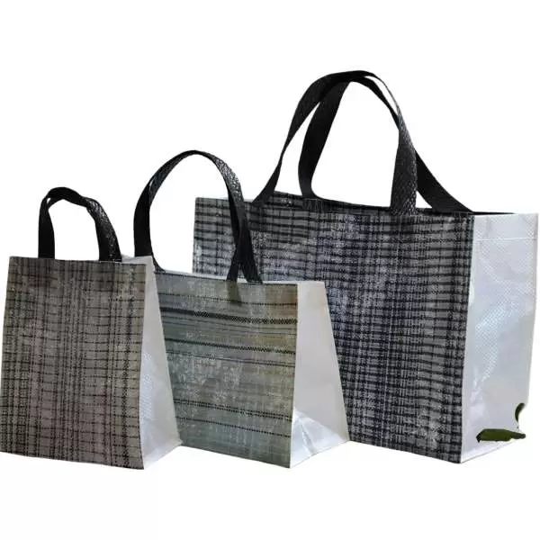 Tas Belanja Besar Serbaguna Motif Mix Ramah Lingkungan