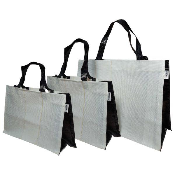 Tas Belanja Serbaguna Putih Polos Ramah Lingkungan