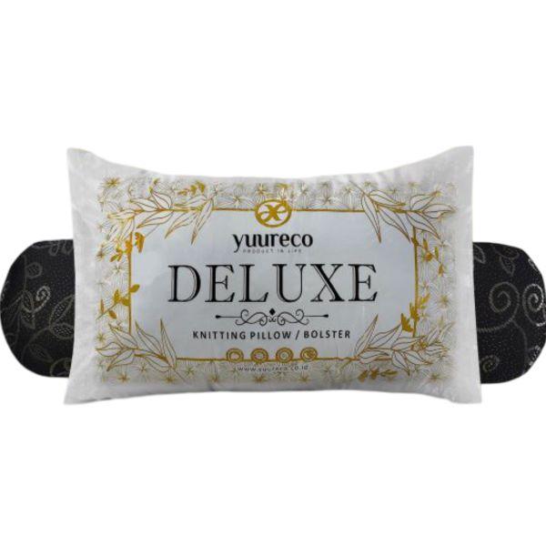 1 Set Bantal Guling Hitam Emas Merek Yuureco : Deluxe Series