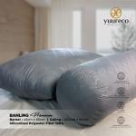 1 Set Bantal Guling Premium Abu Yuureco : Premium Series