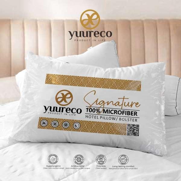 Grosir 50 Pcs Bantal Hotel Microfiber Signature Yuureco