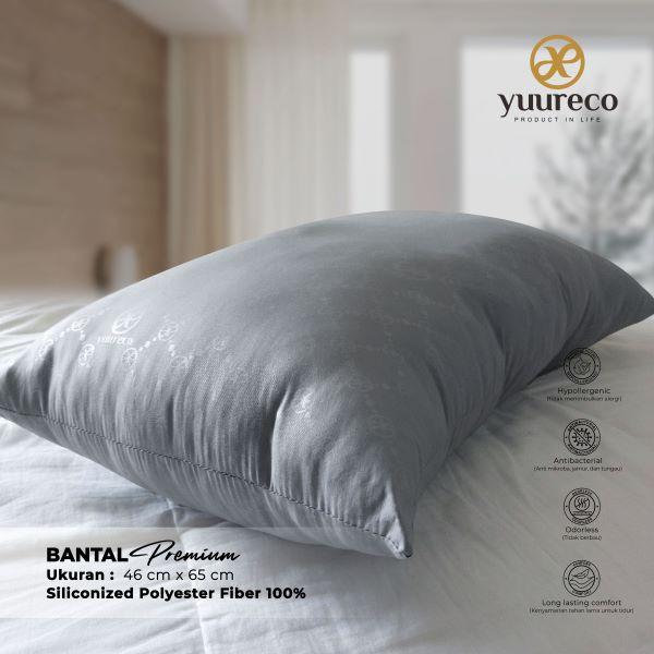 Bantal Premium Warna Abu Yuureco - Bantal Premium Series