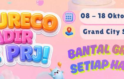 Yuureco di PRJ Surabaya 2026 | Bantal Gratis Setiap Hari!