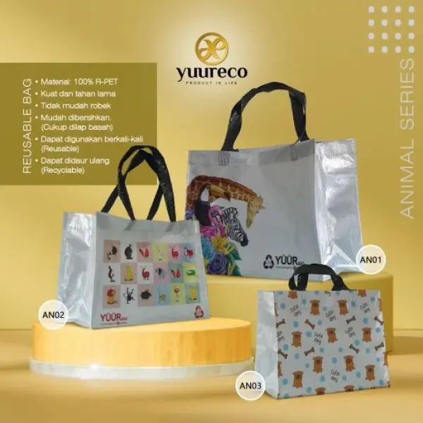 Tas Belanja Lipat Ramah Lingkungan dari Yuureco