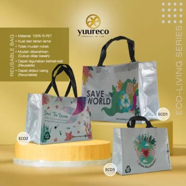Tas Belanja Lipat Ramah Lingkungan dari Yuureco