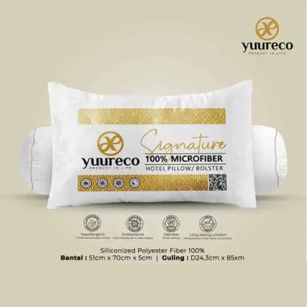 Bantal Microfiber Bulu Angsa Sintetis - Signature Series