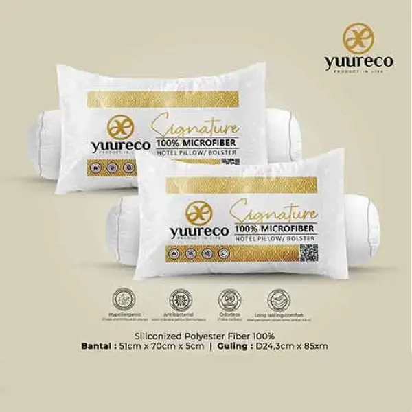 Bantal Microfiber Bulu Angsa Sintetis - Signature Series