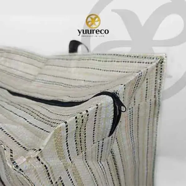 Tas Laundry Jumbo Bahan Plastik Ramah Lingkungan + Zipper