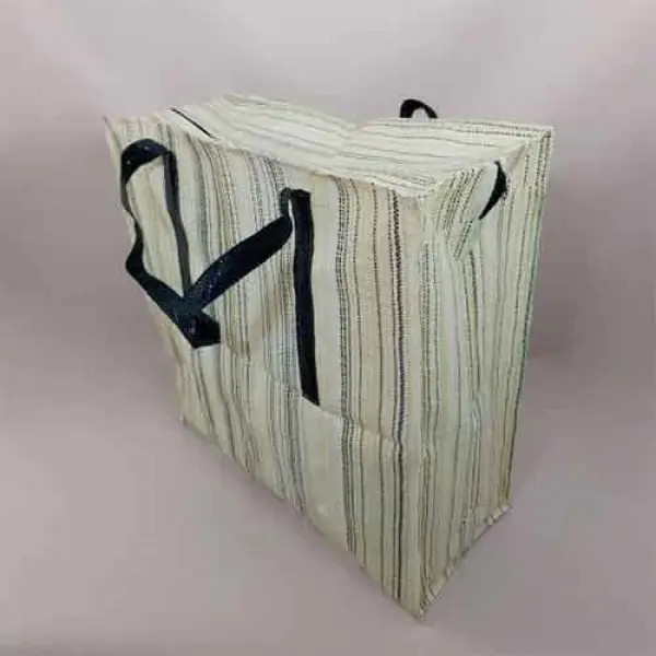 Tas Laundry Jumbo Bahan Plastik Ramah Lingkungan + Zipper