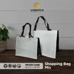 Tas Belanja Besar Serbaguna Motif Mix Ramah Lingkungan