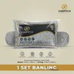 1 Set Bantal Guling Dakron Asli Merek Yuureco : Sultan Series