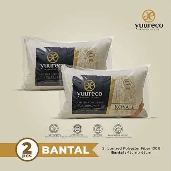 1 Set Bantal Guling Aesthetic Merek Yuureco : Royale Series