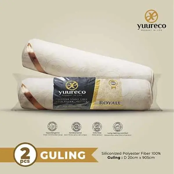 1 Set Bantal Guling Aesthetic Merek Yuureco : Royale Series