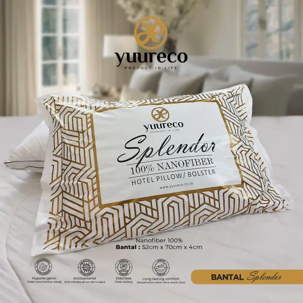 Bantal Hotel Bintang 5 Merek Yuureco : Bantal Splendor Series