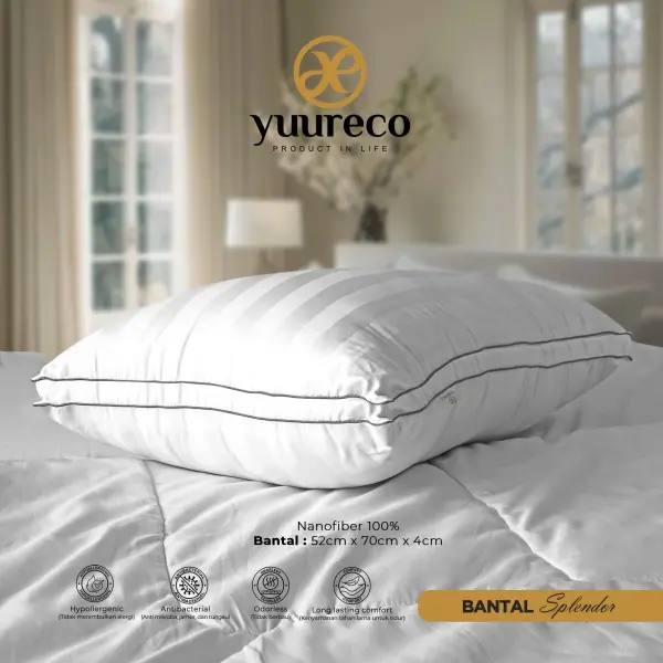 Bantal Hotel Bintang 5 Merek Yuureco : Bantal Splendor Series