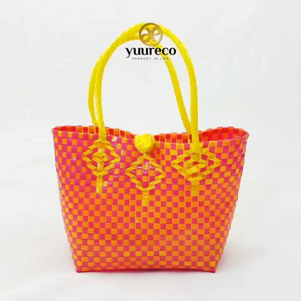Tas Anyaman Plastik / Tas Kerajinan Model Terbaru